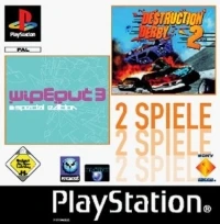 2 games in 1: Destruction Derby 2 & WipeOut 3 Special Edition