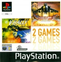 2 Games: V-Rally / Eagle One: Harrier Attack