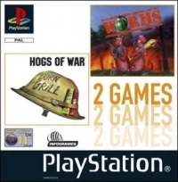 2 in 1 Game: Hogs of War & Worms