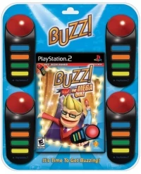 Buzz!  The Mega Quiz - Buzz Controller Bundle