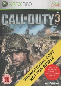 Call of Duty 3 (Not for Resale)