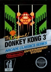 Donkey Kong 3 - Arcade Classics Series (3 screw cartridge)