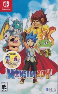 Monster Boy and the Cursed Kingdom (Includes Instruction Booklet + Sticker Sheets)