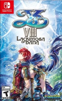 Ys VIII: Lacrimosa of Dana (Falcom front)