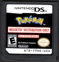 Pokémon Meloetta Distribution