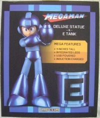 Mega Man Deluxe Statue & E-Tank