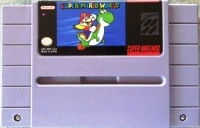 Super Mario World (locking cartridge / 1 line label)