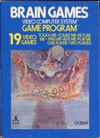 Brain Games (blue box / picture label cartridge)