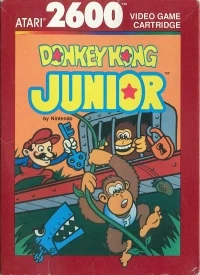Donkey Kong Junior (burgundy box / 1988)