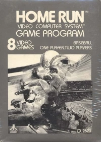 Home Run (1•8 Baseball / Atari, Corp.)