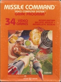 Missile Command (1980 / orange box)