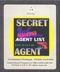 Secret Agent (Classified / Unreleased Prototype)