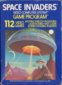 Space Invaders (blue box / picture label cartridge)