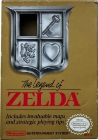 Legend of Zelda, The (3 screw cartridge / ©ⓂNintendo® / oval Seal®)