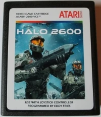 Halo 2600 (gray cartridge / two Spartans label)