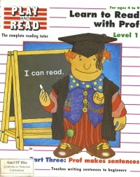 Play and Read: Learn to Read With Prof Level 1 Part Three