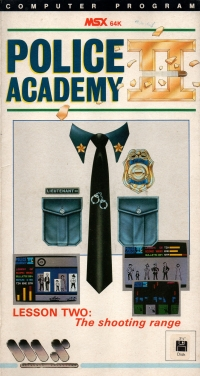 Police Academy II (blue disk)