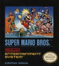 Super Mario Bros. (European Version / black Seal / NES-SM-EEC DAS cart)