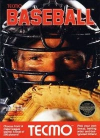 Tecmo Baseball (round seal)