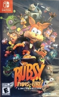 Bubsy: Paws on Fire! - Limited Edition (colorful cast cover)