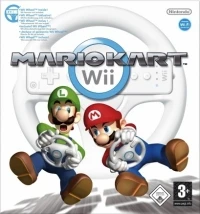 Mario Kart Wii - Wii Wheel Inside (black PEGI)