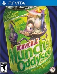 Oddworld: Munch's Oddysee HD (MRLR-0119-CVR / Munch cover)