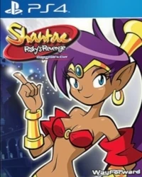 Shantae: Risky's Revenge: Director's Cut (Shantae pointing cover)