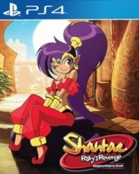 Shantae: Risky's Revenge: Director's Cut (Shantae sitting cover)