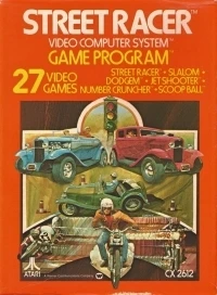 Street Racer (Orange Text Label)