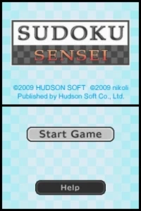 SUDOKU SENSEI