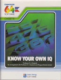 Know Your Own IQ