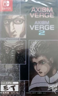 Axiom Verge & Axiom Verge 2 (pixel art cover)