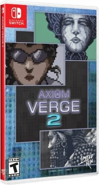 Axiom Verge 2 (pixel art cover)