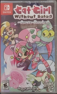 Cat Girl without Salad: Amuse-Bouche (cartoon cover)