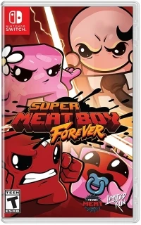 Super Meat Boy Forever (Meat Boy facing forward)