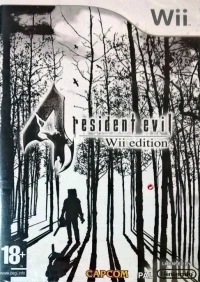 Resident Evil 4: Wii Edition (RVL-RB4P-ESP / IS85012-04SPA / black PEGI rating)