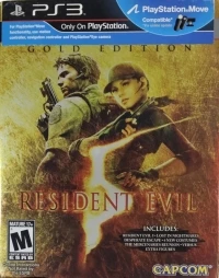 Resident Evil 5: Gold Edition (slipcover / PlayStation Move label)