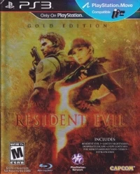 Resident Evil 5: Gold Edition (slipcover / PlayStation Move text)
