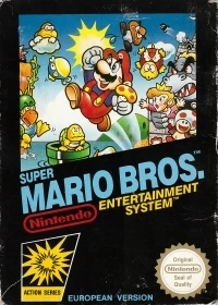 Super Mario Bros. (European Version / Action Series / NES-SM-SCN SCN cart)