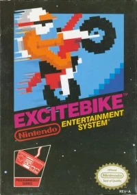 Excitebike (3 screw cartridge / ©ⓂNintendo® / oval Seal)