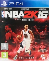 NBA 2K16 (Stephen Curry cover)