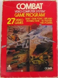 Combat (Limited Ninety Day Warranty / Printed in U.S.A. / CX-2601 cartridge)