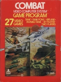 Combat (Limited Ninety Day Warranty / Printed in U.S.A. / CX-2601-P cartridge)