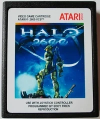 Halo 2600 (gray cartridge / one Spartan label)