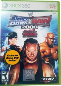 WWE SmackDown vs. Raw 2008 (Bonus DVD)
